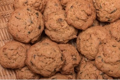 Rustic rye cookies 1