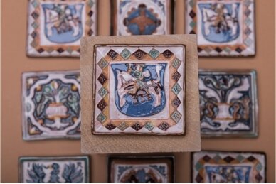 Souvenir magnet-tile „Knight Vytis“