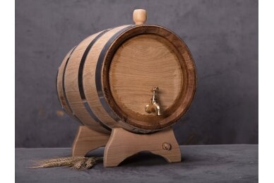 Barrel from natural oak