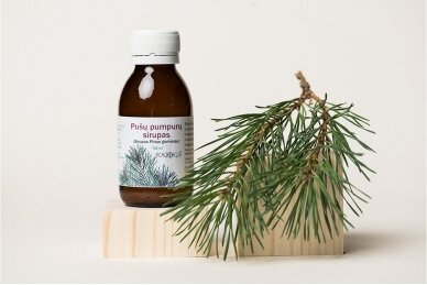 Pine bud syrup (Sirupus Pinus gemmae)