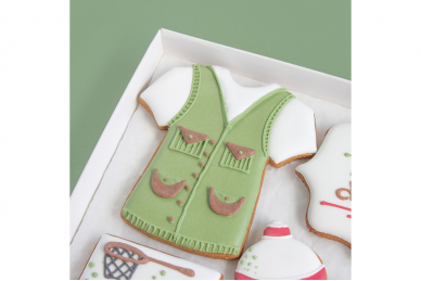 Set "For Fisherman Dad", 6 gingerbreads in a box 4